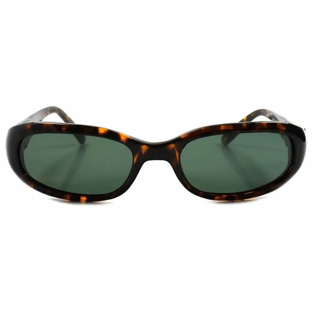 Deadstock Classic Genuine Vintage 80s 90s Style Tortoise Rectangular Sunglasses